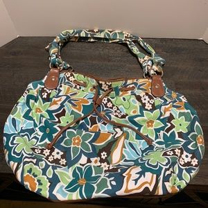 Tropical Shoulder Tote
